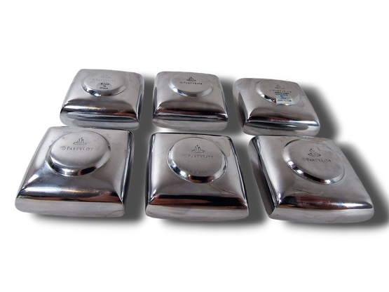 Kuusi kynttilätuikkua (Partylite)