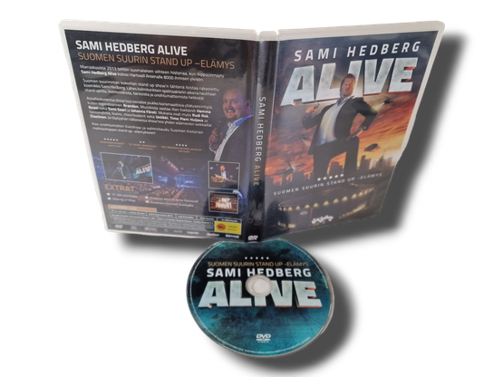 DVD -elokuva (Sami Hedberg - Alive) S