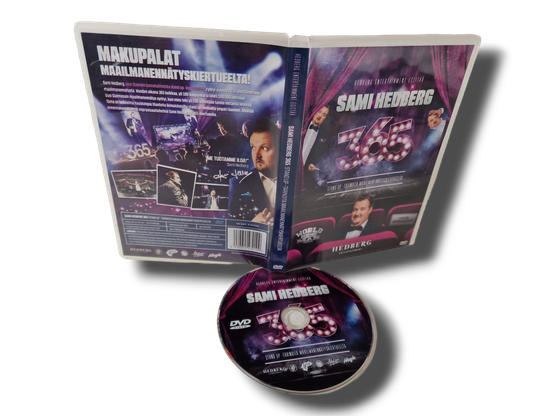 DVD -elokuva (Sami Hedberg - Tarinoita Maailmanennätyskiertueelta) S