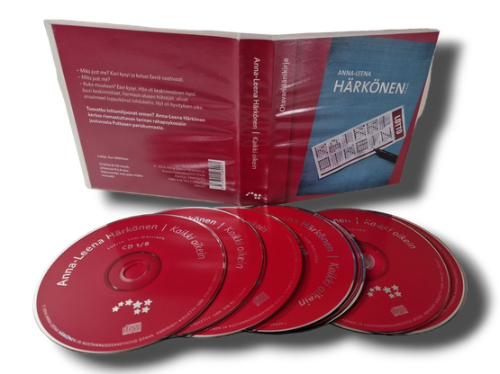 CD -levy (Kaikki Oikein äänikirja - Anna-Leena Härkönen)