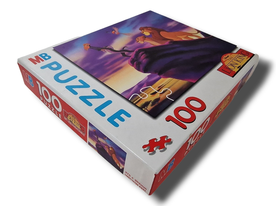 Palapeli (MB The Lion King 100 palaa)