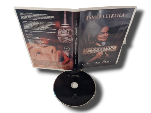 DVD -elokuva (Ismo Leikola - Hyvä Keikka ja Helvetisti Extroja) S