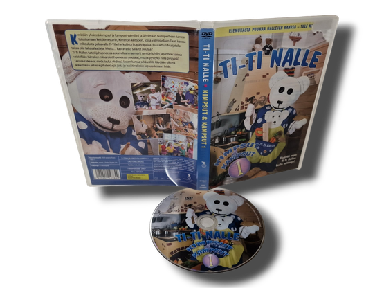 Lasten DVD -elokuva (Ti-Ti Nalle -  Kimpsut & Kampsut 1) S