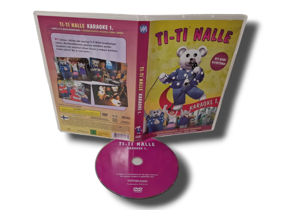 Lasten DVD -elokuva (Ti-Ti Nalle -  Karaoke 1) S