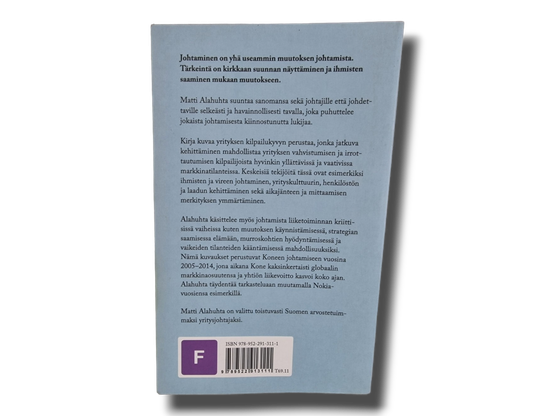 Kirja (Johtajuus : Kirkas Suunta Ja Ihmisten Voima - Matti Alahuhta)