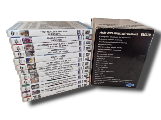 DVD -elokuva (100 Vuoden Maailmanhistoria / BBC / 12 levyä) K16