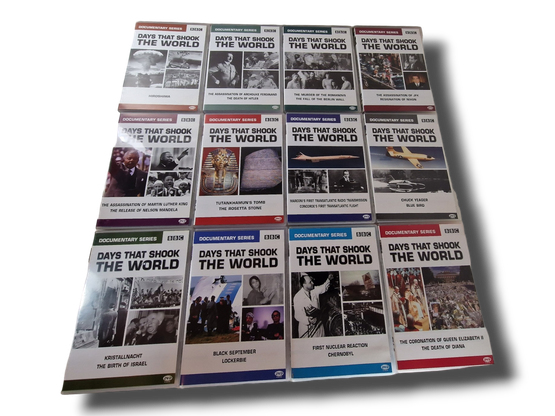 DVD -elokuva (100 Vuoden Maailmanhistoria / BBC / 12 levyä) K16