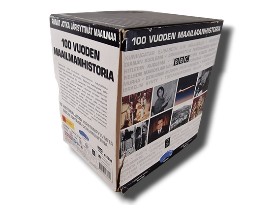 DVD -elokuva (100 Vuoden Maailmanhistoria / BBC / 12 levyä) K16