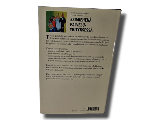 Kirja (Esimiehenä Palveluyrityksessä - Tapio Joutsenkunnas)