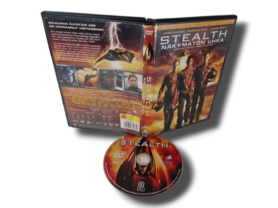 DVD -elokuva (Stealth - Näkymätön Uhka) K16