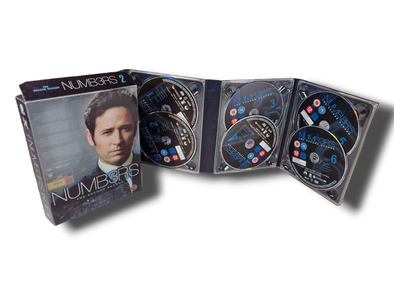 DVD - TV -sarja (Numbers - season 2) K18