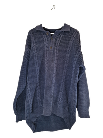 Miesten pitkähihainen neule, koko L ( King Wool collection)