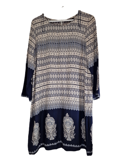 Naisten pitkähihainen tunika, koko L (Indiska)