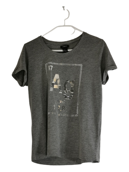 Naisten lyhythihainen pusero, koko XS (Lindex)