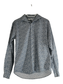 Miesten pitkähihainen kauluspaita, koko M (Smog)