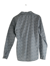 Miesten pitkähihainen kauluspaita, koko M (Smog)