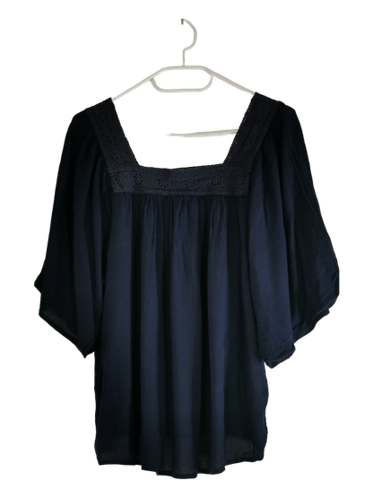 Naisten puolipitkähihainen pusero, koko S, (KappAhl)