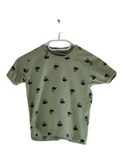 Poikien lyhythihainen pusero, koko 122/128 cm (Nosh)