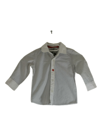 Poikien pitkähihainen kauluspaita, koko 86 cm, (KappAhl)