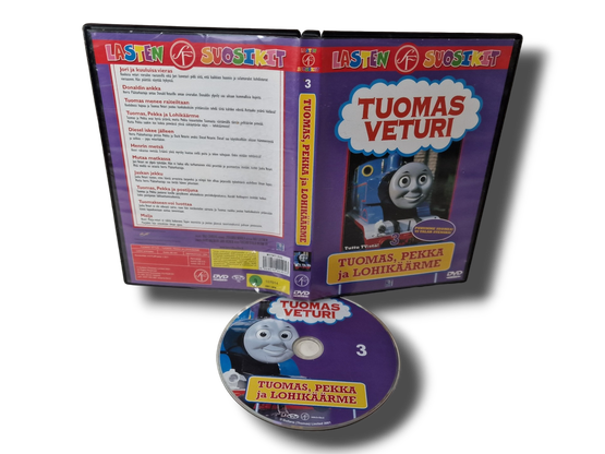 Lasten DVD -elokuva (Tuomas Veturi 3) S