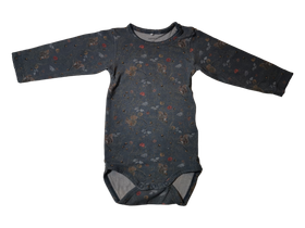 Lasten pitkähihainen body, koko 68 cm (Name it)