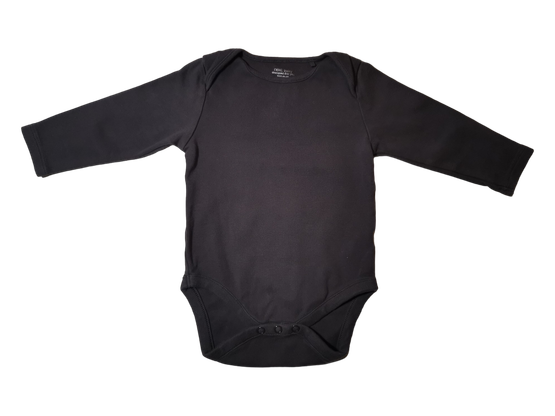 Lasten pitkähihainen body, koko 9-12 kk  (Next)