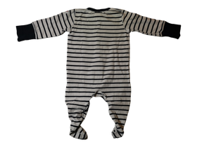 Lasten pitkähihainen potkuhaalari, koko 62-68 cm  (Polarn O. Pyret)