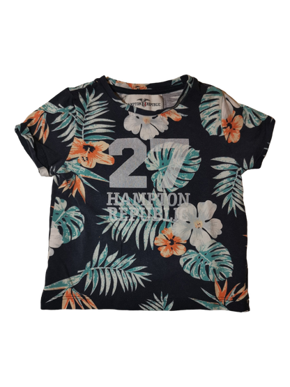 Lasten lyhytlhihainen pusero, koko 86-92 cm (Hampton Republic)