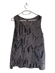 Naisten hihaton pusero, koko M, (Lindex)