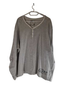 Miesten pitkähihainen kauluspusero, koko 2XL, (F&F)