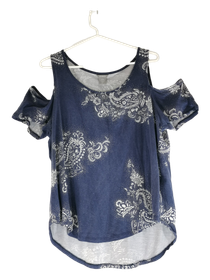 Naisten lyhythihainen pusero, koko L, (Lindex)