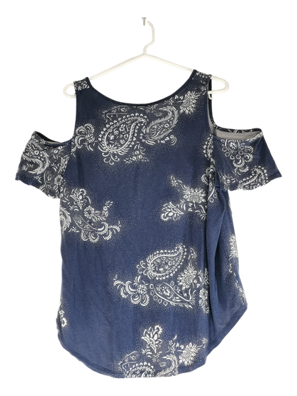 Naisten lyhythihainen pusero, koko L, (Lindex)