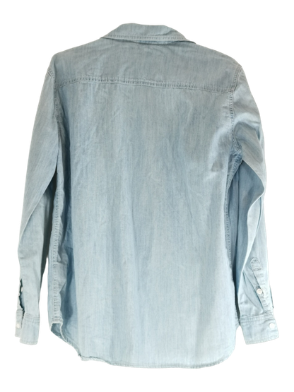 Naisten pitkähihainen kauluspusero, koko L, (Cubus)