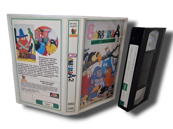 Lasten VHS -elokuva (Barbapapa - Uudet Seikkailut 2) S