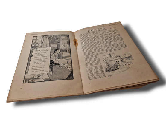 Vanha lehti (Joulukukka - 1919)