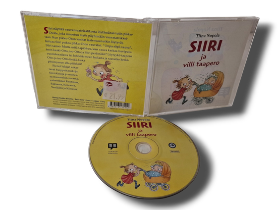 CD -levy (Tiina Nopola - Siiri ja villi taapero)