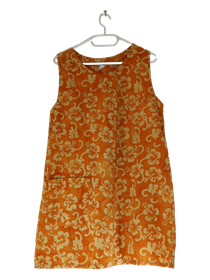 Naisten hihaton mekko, koko S, ( tekstiilimuotoilija Sirpa Hiltunen)