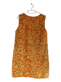 Naisten hihaton mekko, koko S, ( tekstiilimuotoilija Sirpa Hiltunen)