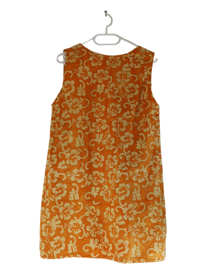 Naisten hihaton mekko, koko S, ( tekstiilimuotoilija Sirpa Hiltunen)