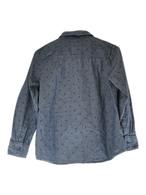 Lasten pitkähihainen kauluspaita, koko 146/152, (Ellos)