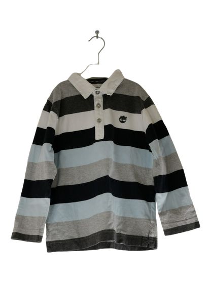 Lasten pitkähihainen kauluspusero, 116 cm, (Timberland)