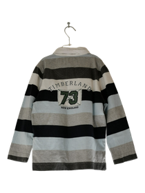 Lasten pitkähihainen kauluspusero, 116 cm, (Timberland)