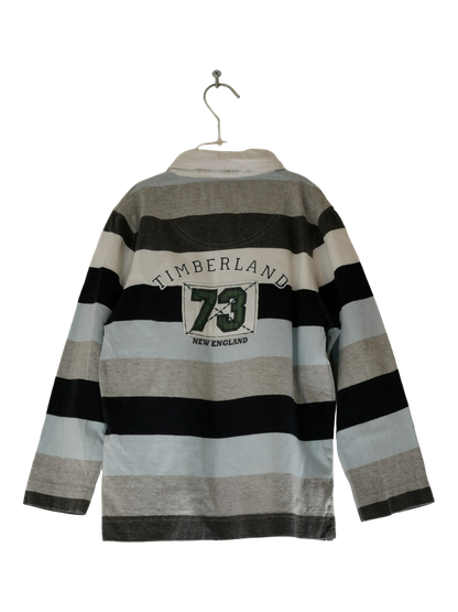 Lasten pitkähihainen kauluspusero, 116 cm, (Timberland)