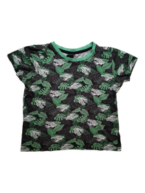 Lasten lyhythihainen pusero, koko 130 cm, (Jurassic World)