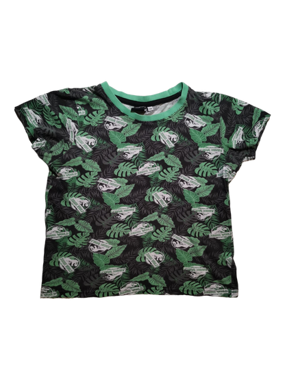 Lasten lyhythihainen pusero, koko 130 cm, (Jurassic World)