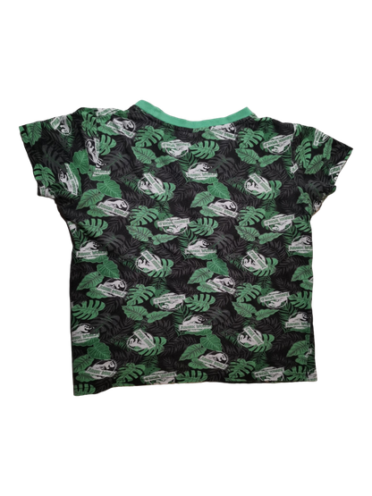 Lasten lyhythihainen pusero, koko 130 cm, (Jurassic World)