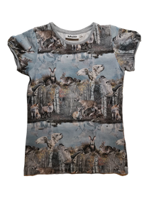 Lasten lyhythihainen pusero, koko 140 cm, (Molo)