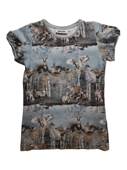 Lasten lyhythihainen pusero, koko 140 cm, (Molo)