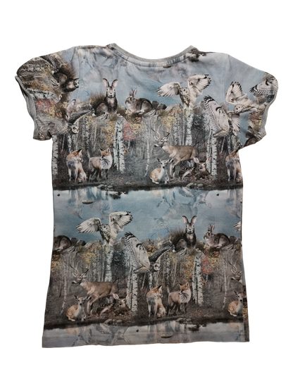 Lasten lyhythihainen pusero, koko 140 cm, (Molo)