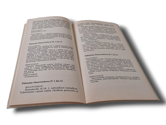 Lehti (105 kunnian päivää - Päämajan tilannetiedotukset 30.11.1939 - 13.3.1940)